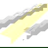 Mexen Line-B floor gradient trim 120 cm right, brushed gold - 185501120R