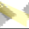 Mexen Line-B wall-mounted slope strip 120 cm left, brushed gold - 185502120L