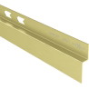 Mexen Line-B wall-mounted sloping strip 120 cm left, brushed gold - 185502120L