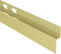 Mexen Line-B wall-mounted sloping strip 120 cm left, brushed gold - 185502120L