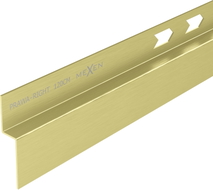 Mexen Line-B wall-mounted gradient strip 120 cm right, brushed gold - 185502120R