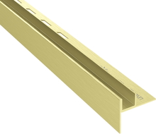Mexen Line-B sloping strip for glass 180 cm left, gold brush - 185504180L