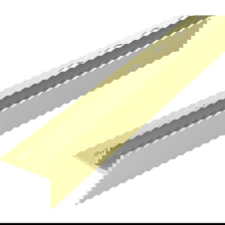 Mexen Line-B gradient strip for glass 180 cm right, gold brush - 185504180R