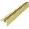 Mexen Line-B drainage strip for glass 180 cm right, brushed gold - 185504180R