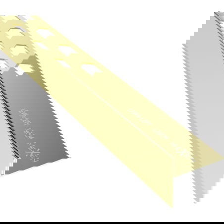Mexen Line-B floor slope trim 120 cm left, gold - 185001120L