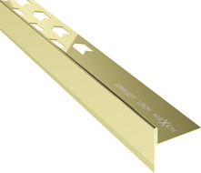 Mexen Line-B floor slope trim 120 cm left, gold - 185001120L