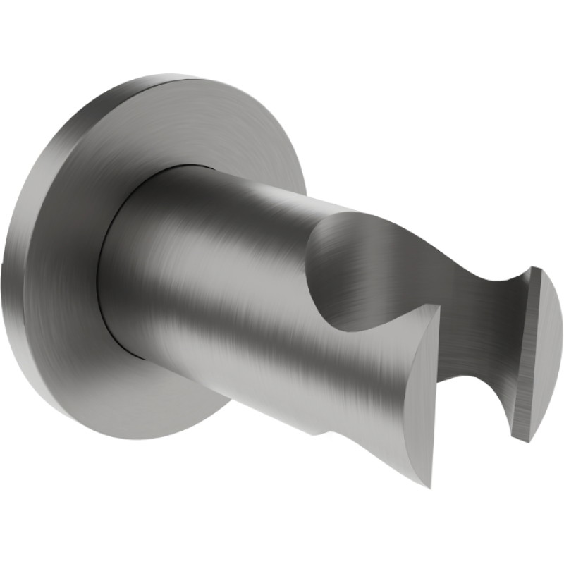 Mexen Kai shower holder, brushed gun gray - 79351-66