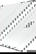 Mexen Velar L Duo 2-panel sliding bath screen 140 x 150 cm, transparent, gun metal - 896-140-003-02-95