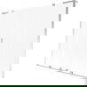 Mexen Velar L Duo 2-panel sliding bathtub screen 200 x 150 cm, frost, chrome - 896-200-003-32-01