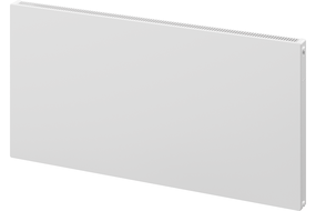 Mexen Flat CF11 plate radiator 400 x 400 mm, side connection, 222 W, white - W411F-040-040-00
