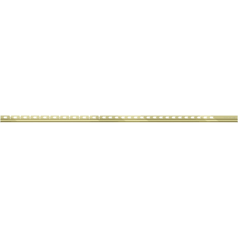 Mexen Line-B sloping strip for glass 120 cm left, gold - 185004120L
