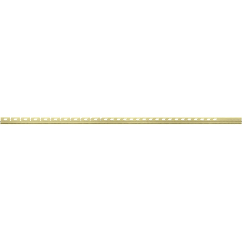 Mexen Line-B drip edge strip for glass 120 cm left, brushed gold - 185504120L