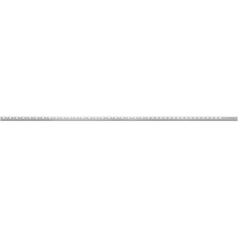 Mexen Line-B slope strip for glass 180 cm left, inox - 181004180L