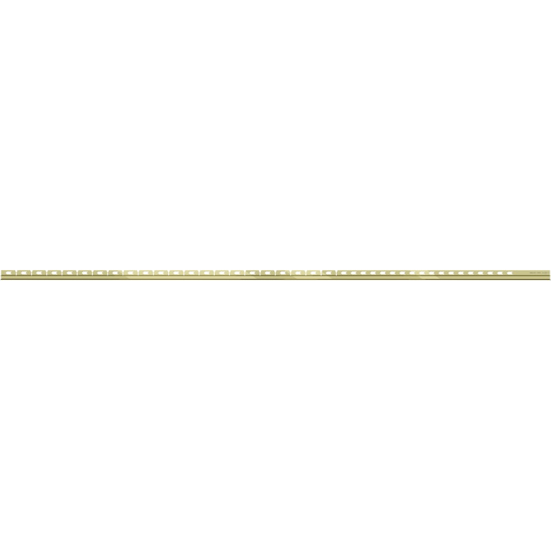 Mexen Line-B sloped strip for glass 180 cm left, gold - 185004180L