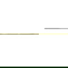 Mexen Line-B incline trim for glass 180 cm left, gold - 185004180L