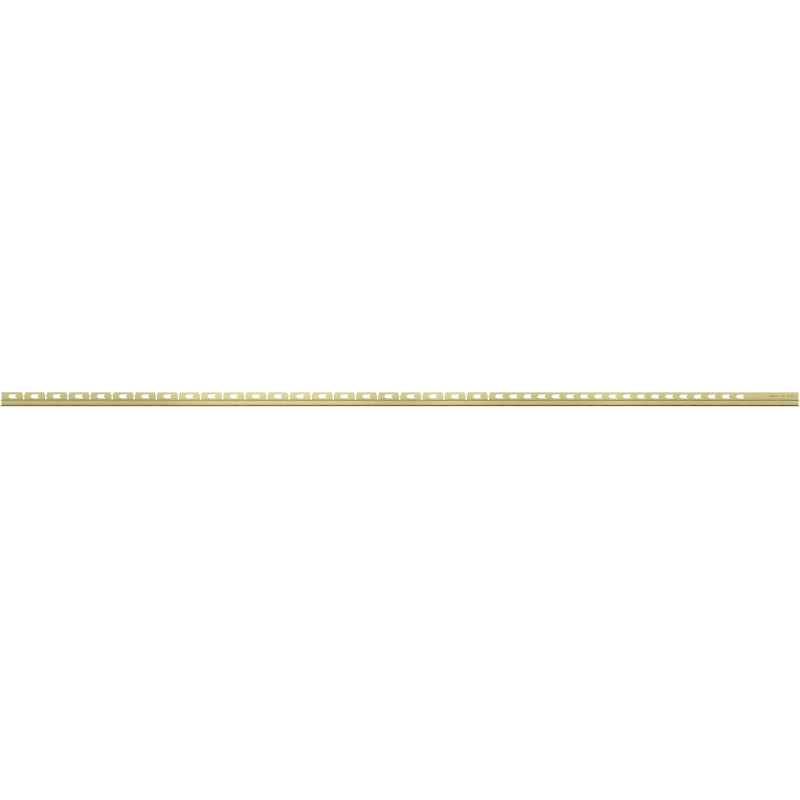 Mexen Line-B sloping strip for glass 180 cm left, gold brush - 185504180L