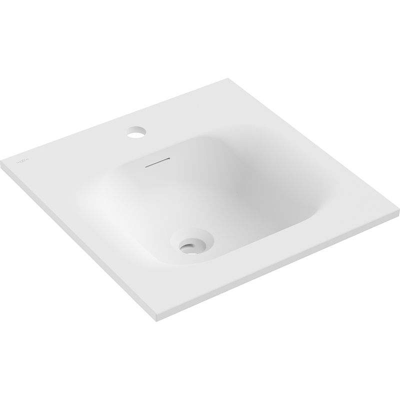 Mexen Vela countertop washbasin 46 x 46.5 cm, matte white - 25234501