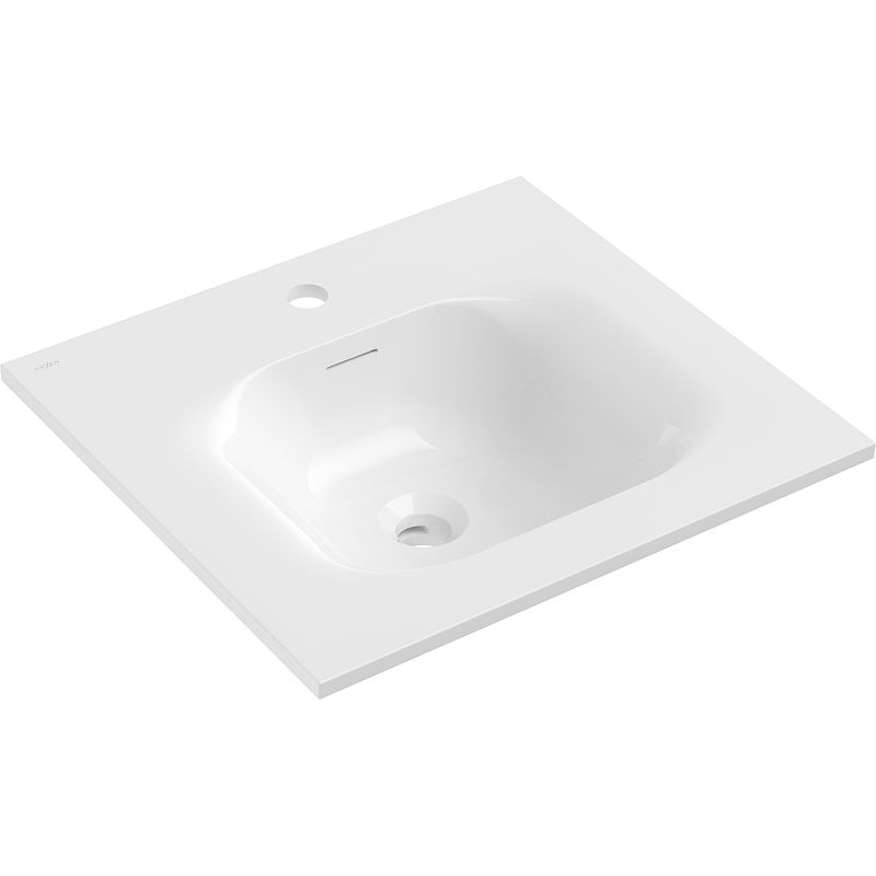 Mexen Vela countertop washbasin 51 x 46.5 cm, glossy white - 25235000