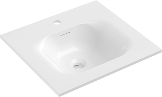 Mexen Vela countertop washbasin 51 x 46.5 cm, glossy white - 25235000