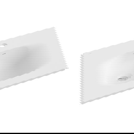 Mexen Vela countertop sink 51 x 46.5 cm, matte white - 25235001