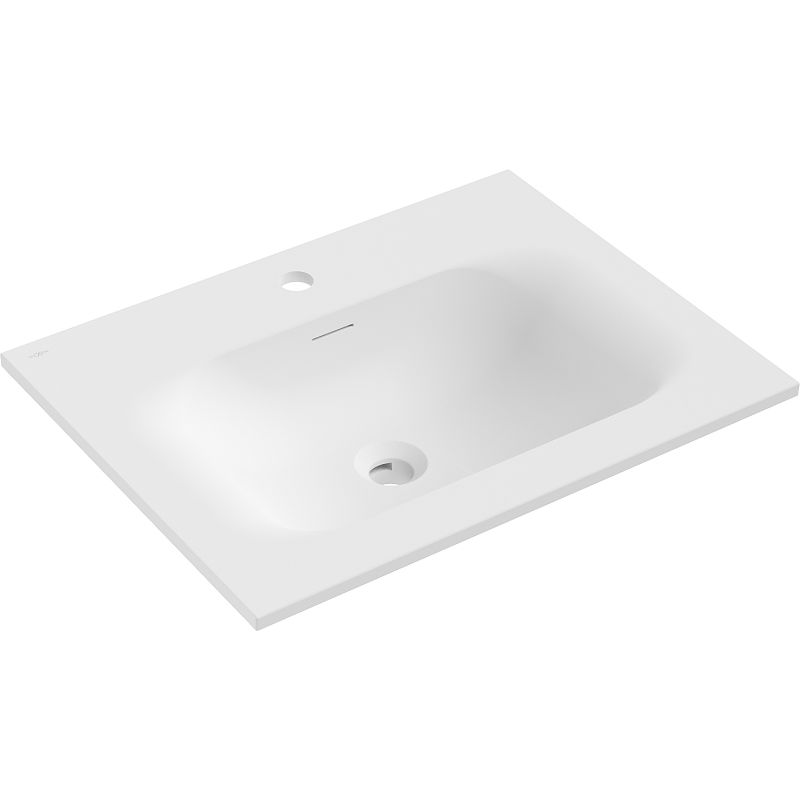 Mexen Vela countertop washbasin 61 x 46.5 cm, white matte - 25236001