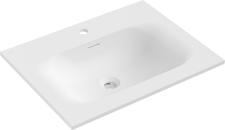 Mexen Vela countertop washbasin 61 x 46.5 cm, white matte - 25236001