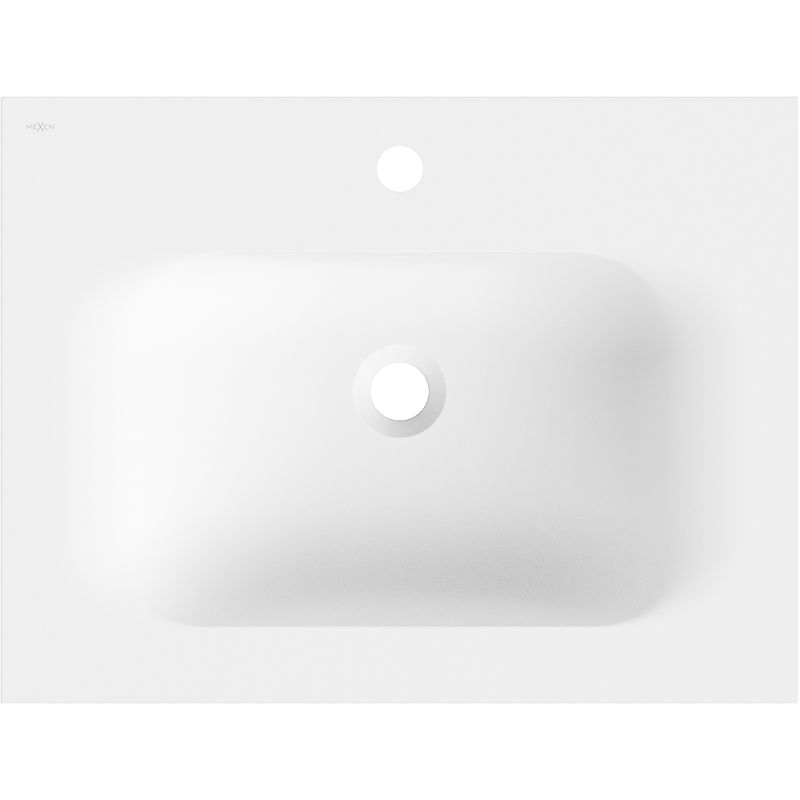 Mexen Vela countertop washbasin 61 x 46.5 cm, white matte - 25236001