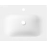 Mexen Vela countertop washbasin 61 x 46.5 cm, white matte - 25236001