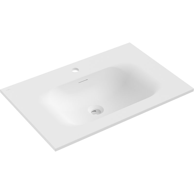 Mexen Vela countertop washbasin 71 x 46.5 cm, matte white - 25237001