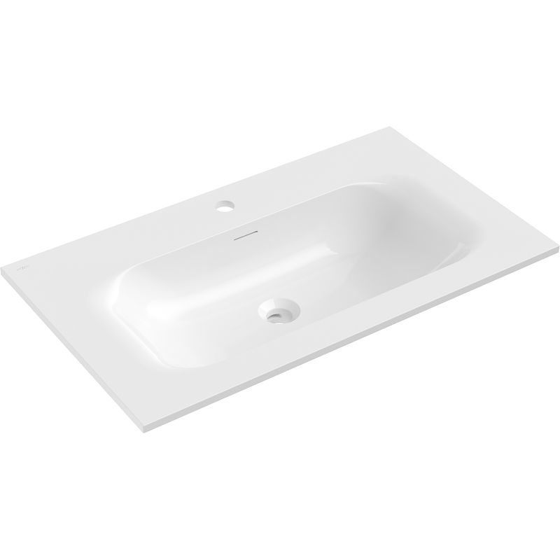 Mexen Vela countertop sink 81 x 46.5 cm, glossy white - 25238000