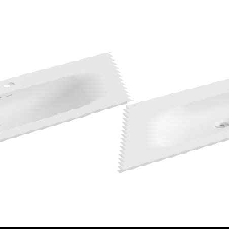Mexen Vela countertop sink 81 x 46.5 cm, white matte - 25238001