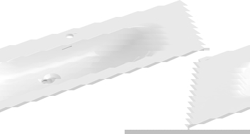 Mexen Vela inset washbasin 91 x 46.5 cm, white gloss - 25239000