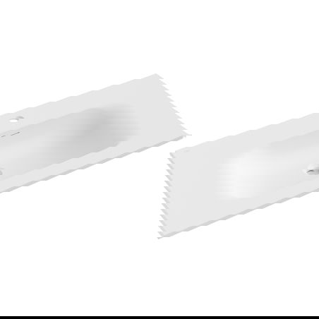 Mexen Vela countertop sink 91 x 46.5 cm, matte white - 25239001