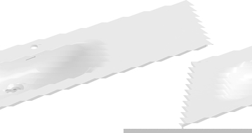 Mexen Vela countertop washbasin left 101 x 46.5 cm, white gloss - 25231000L