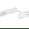 Mexen Vela sink recessed in left countertop 121 x 46.5 cm, white matte - 25231201L