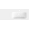 Mexen Vela countertop washbasin right 121 x 46.5 cm, white matte - 25231201P