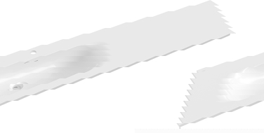 Mexen Vela countertop washbasin left 141 x 46.5 cm, white gloss - 25231400L