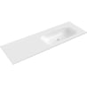 Mexen Vela countertop washbasin right 141 x 46.5 cm, white gloss - 25231400P