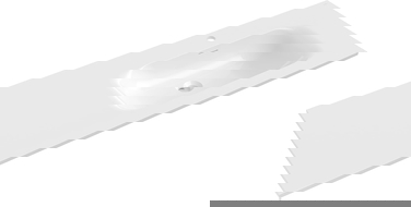 Mexen Vela countertop washbasin right 141 x 46.5 cm, white gloss - 25231400P