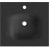 Mexen Vela 46 x 46.5 cm Countertop Washbasin, Matte Black - 25234571