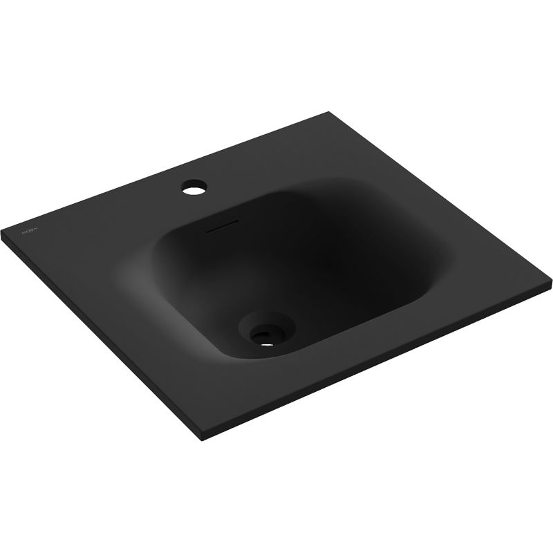 Mexen Vela countertop washbasin 51 x 46.5 cm, matte black - 25235071