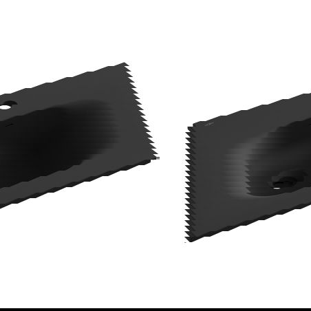 Mexen Vela countertop basin 51 x 46.5 cm, black matte - 25235071