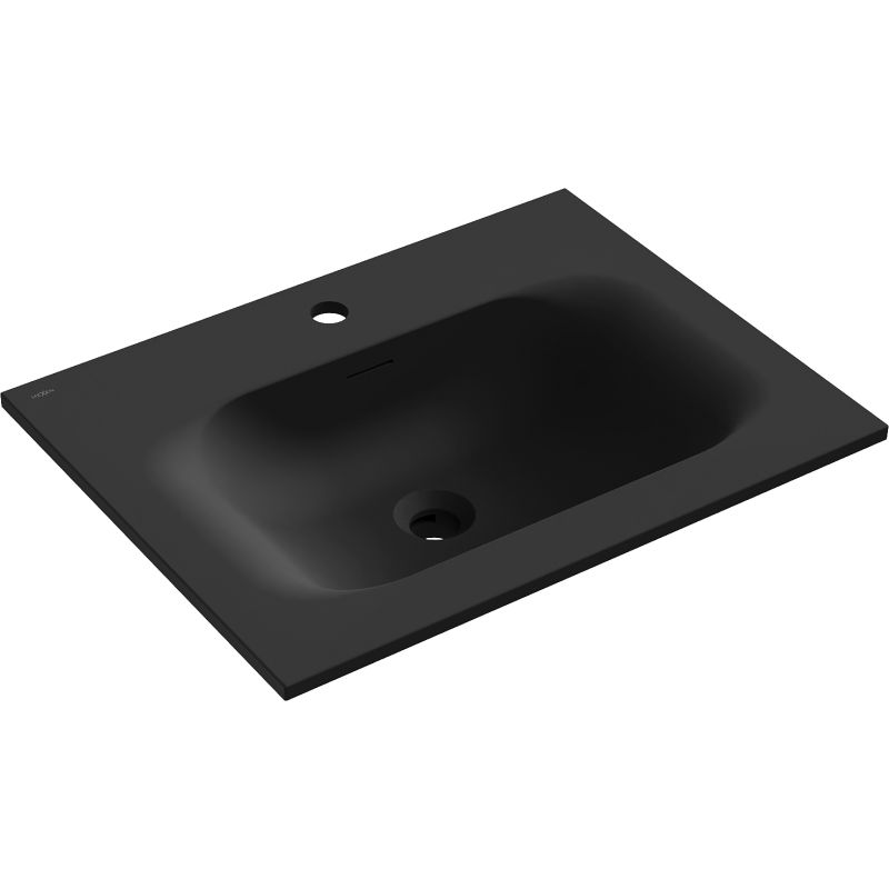 Mexen Vela built-in sink 61 x 46.5 cm, black matte - 25236071