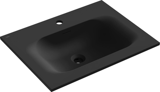 Mexen Vela built-in sink 61 x 46.5 cm, black matte - 25236071