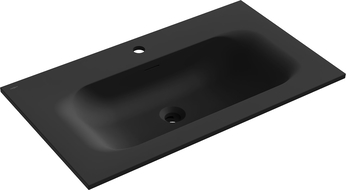 Mexen Vela countertop washbasin 81 x 46.5 cm, matte black - 25238071