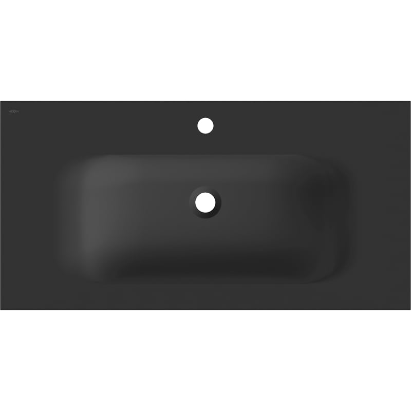 Mexen Vela countertop basin 91 x 46.5 cm, black matte - 25239071