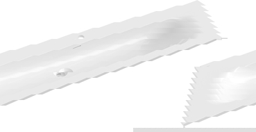 Mexen Vela countertop sink 121 x 46.5 cm, white gloss - 25231200