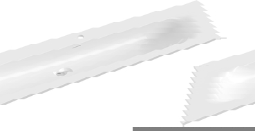 Mexen Vela countertop washbasin 121 x 46.5 cm, white gloss - 25231200