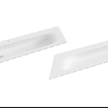 Mexen Vela countertop inset sink 121 x 46.5 cm, matte white - 25231201