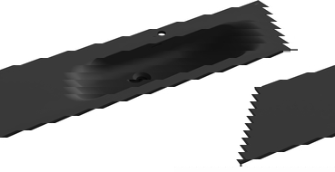 Mexen Vela built-in sink right 121 x 46.5 cm, black matte - 25231271P